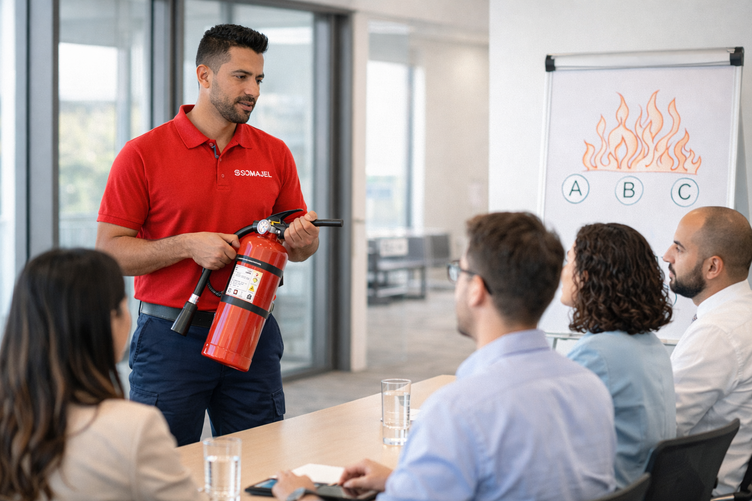 Formation sécurité incendie SOMAJEL